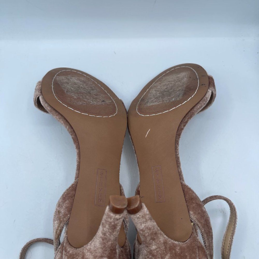 Steven by Steve Madden Blush ankle strap heels 7.5 - Picture 7 of 11